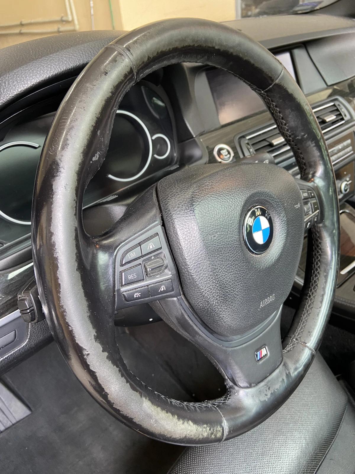kierownica bmw przed renowacją