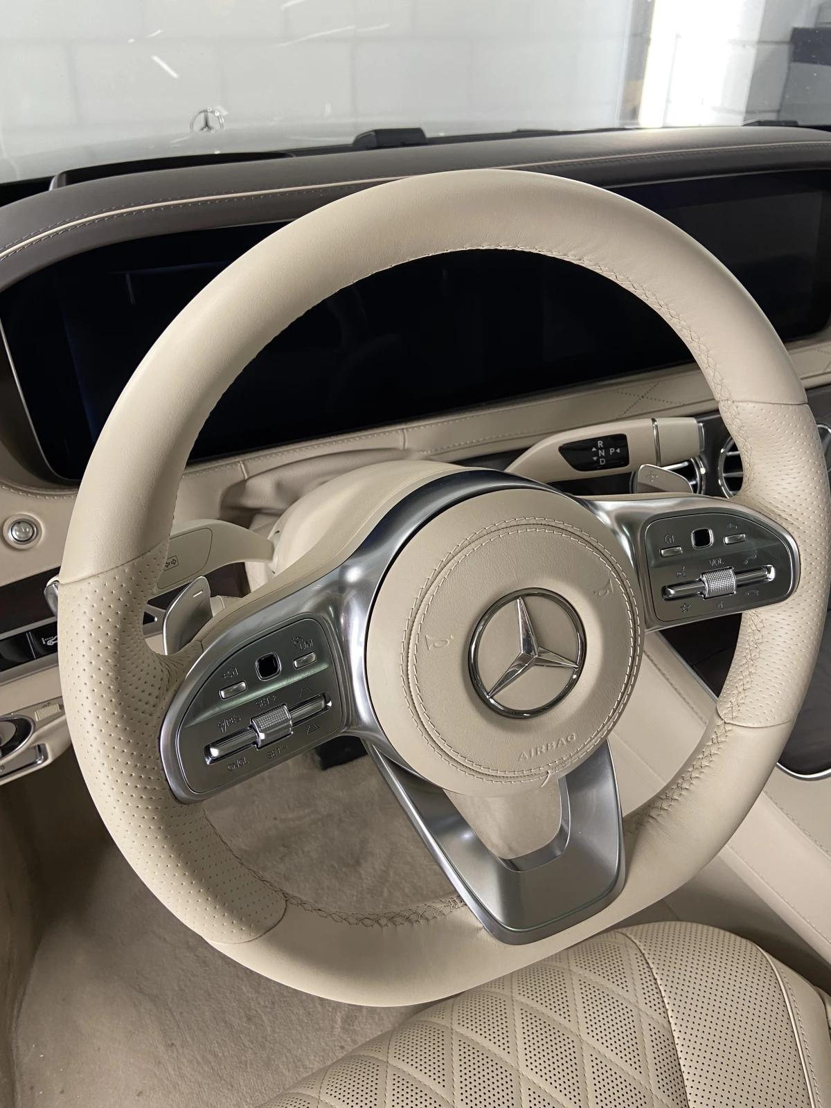 Kierownica Mercedes S po renowacji