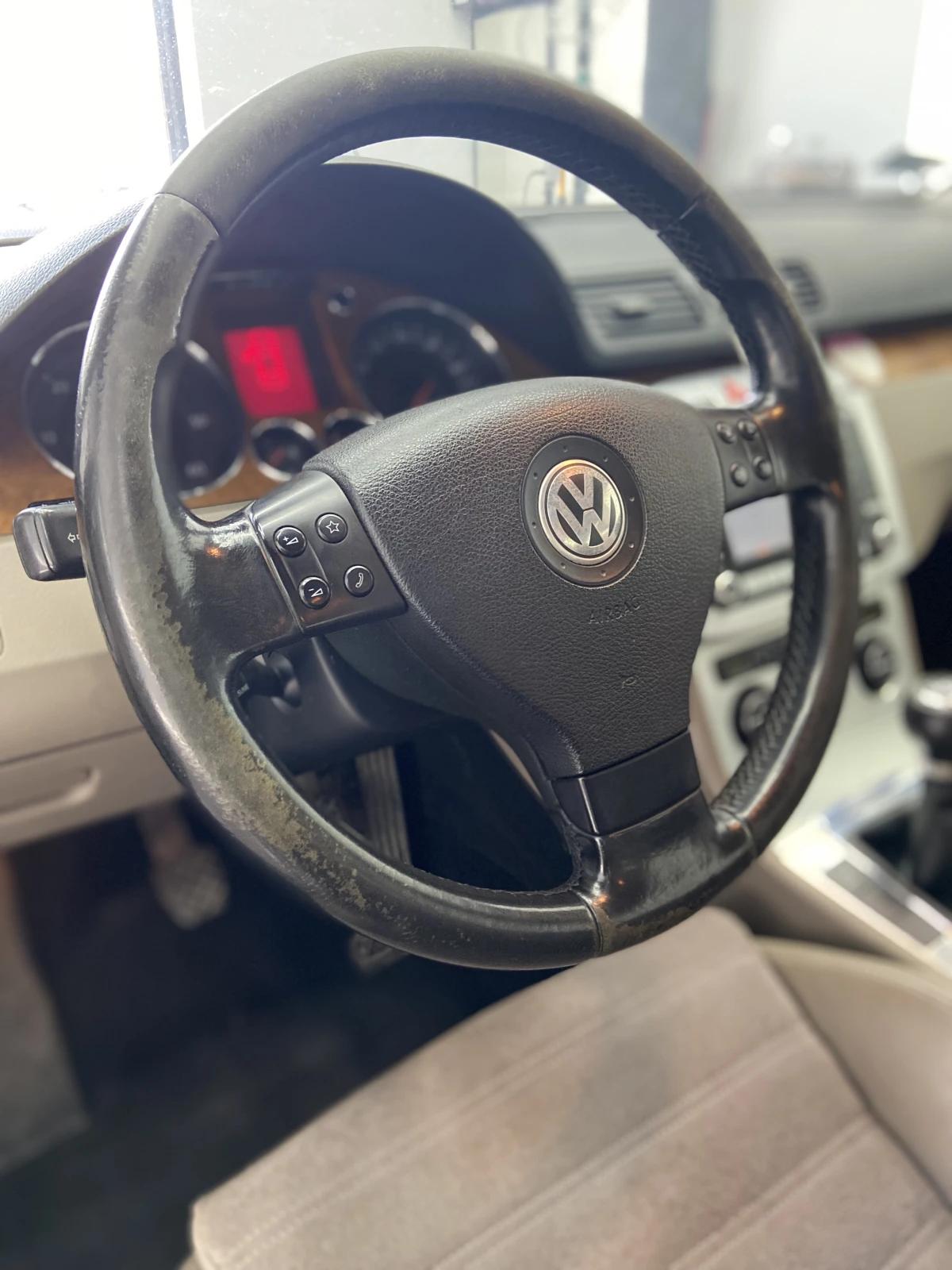 kierownica VW przed renowacją